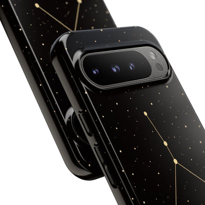 Cancer Zodiac Constellation Phone Case – Luxe Gold Celestial Cover