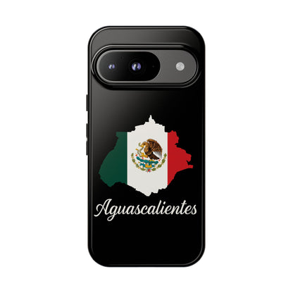 Aguascalientes Mexico Flag Map Phone Case | Mexican American Pride Tough Case for iPhone & Samsung
