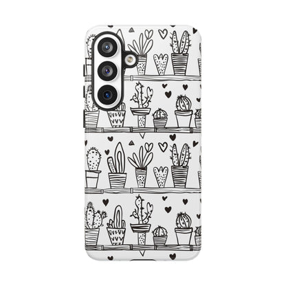 Cactus Succulent Phone Case Cute Plant Aesthetic iPhone Samsung Cover
