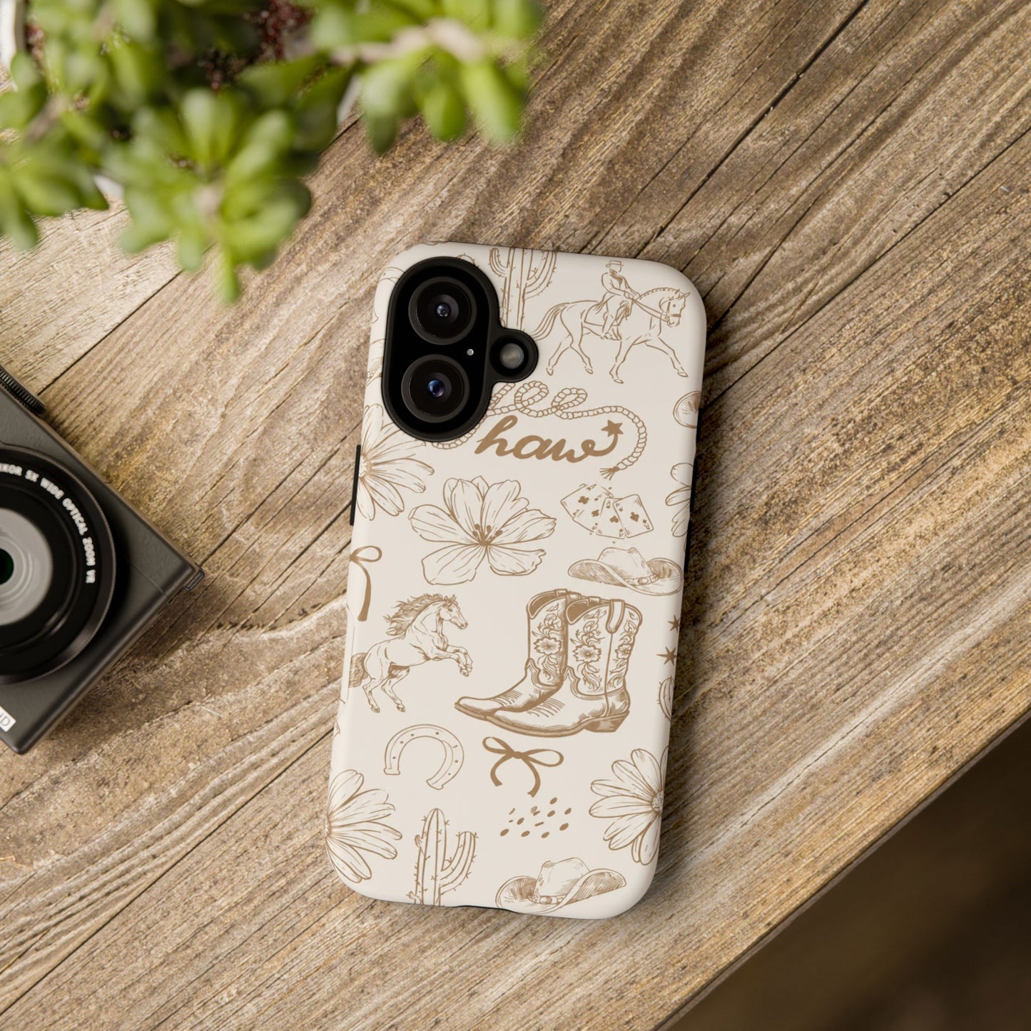 Western Cowgirl Phone Case for iPhone Samsung Galaxy Pixel Tough Case