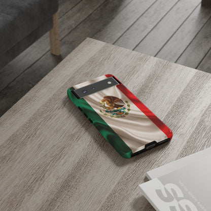 Mexico Flag Phone Case | Mexican Pride iPhone & Samsung Case | Tricolor Aesthetic Tough Protective Cover