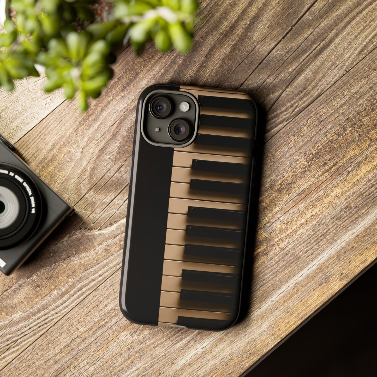 Piano Phone Case – Piano Keyboard Tough Case for Musicians (iPhone, Samsung, Pixel)
