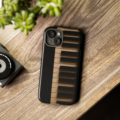 Piano Phone Case – Piano Keyboard Tough Case for Musicians (iPhone, Samsung, Pixel)