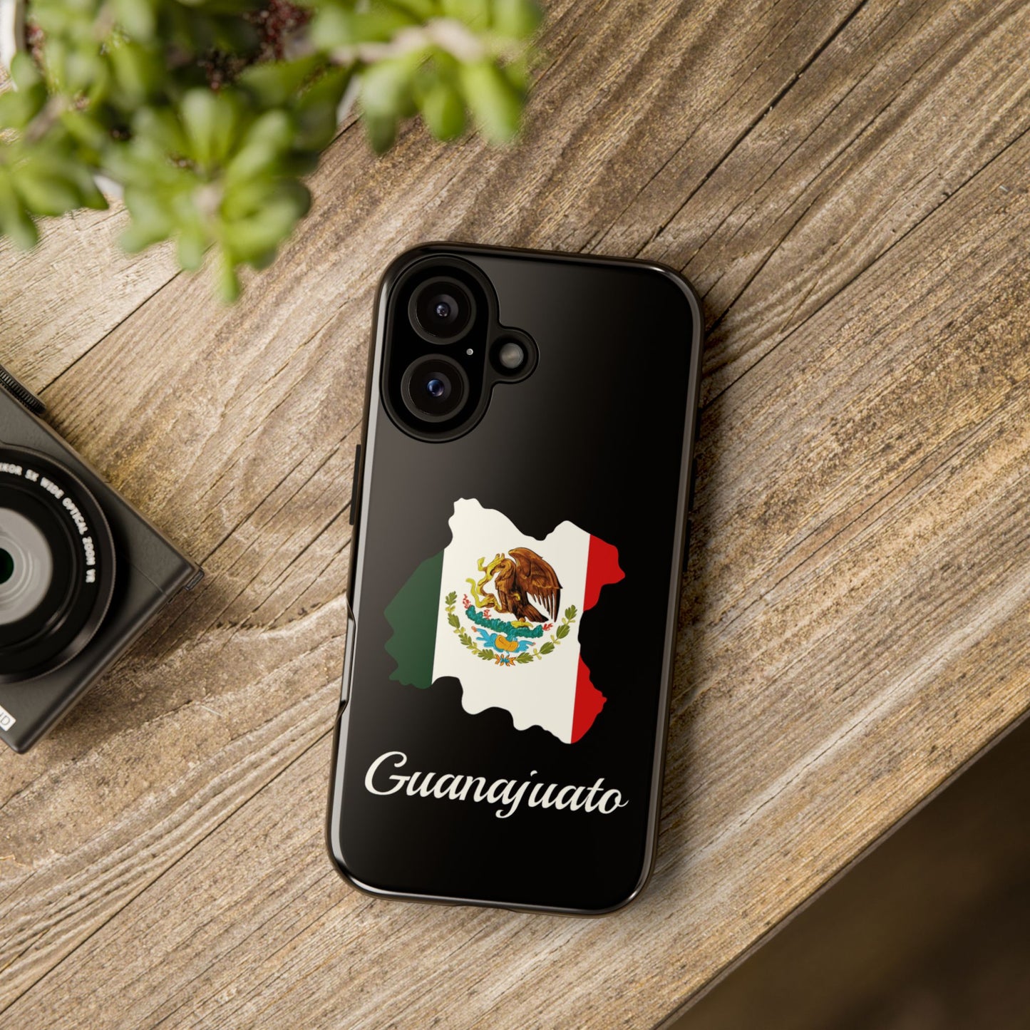 Guanajuato Mexico Flag Map Phone Case | Mexican American Pride Tough Case for iPhone & Samsung