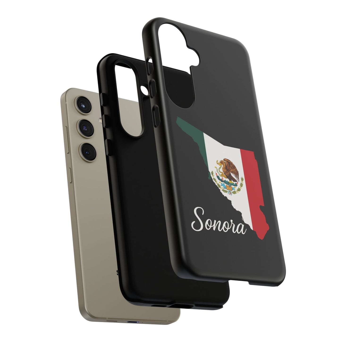 Sonora Mexico Flag Map Phone Case | Mexican American Pride Tough Case for iPhone & Samsung