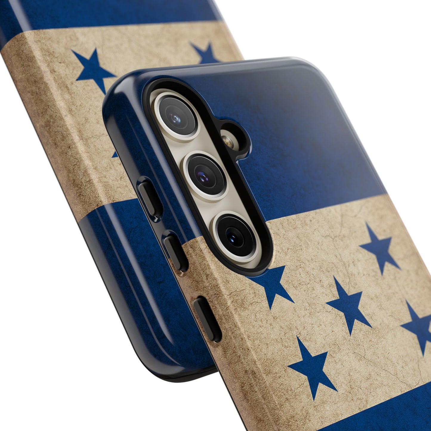 Honduras Flag Phone Case | Vintage Honduran Flag iPhone & Samsung Tough Protective Case
