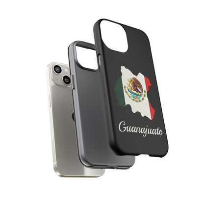 Guanajuato Mexico Flag Map Phone Case | Mexican American Pride Tough Case for iPhone & Samsung