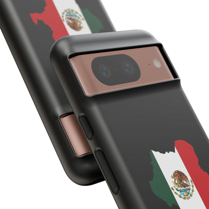 Durango Mexico Flag Map Phone Case | Mexican American Pride Tough Case for iPhone & Samsung
