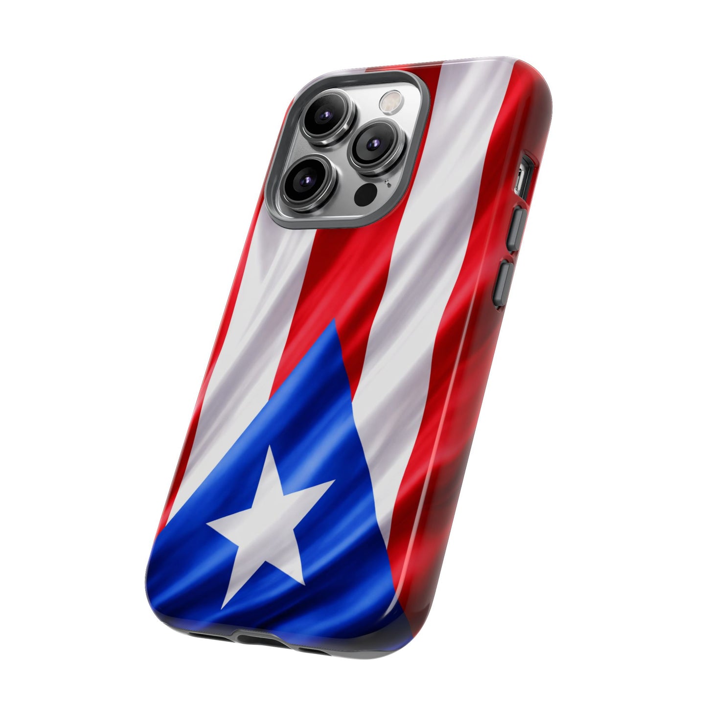 Puerto Rico Flag Phone Case | Boricua Pride Tough Case | Puerto Rican Flag Protective Cover for iPhone & Samsung