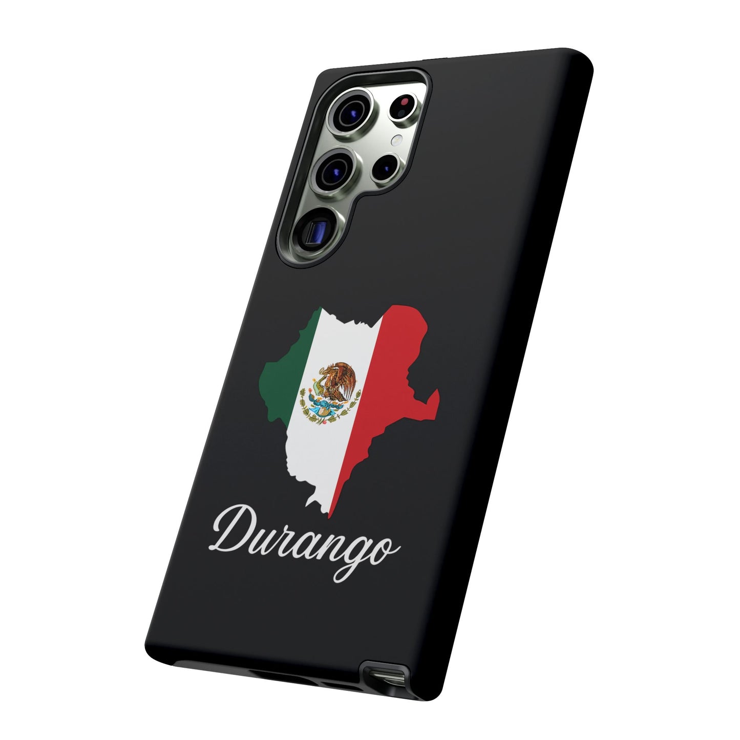 Durango Mexico Flag Map Phone Case | Mexican American Pride Tough Case for iPhone & Samsung