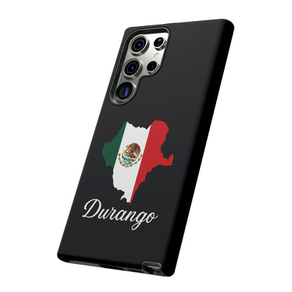 Durango Mexico Flag Map Phone Case | Mexican American Pride Tough Case for iPhone & Samsung