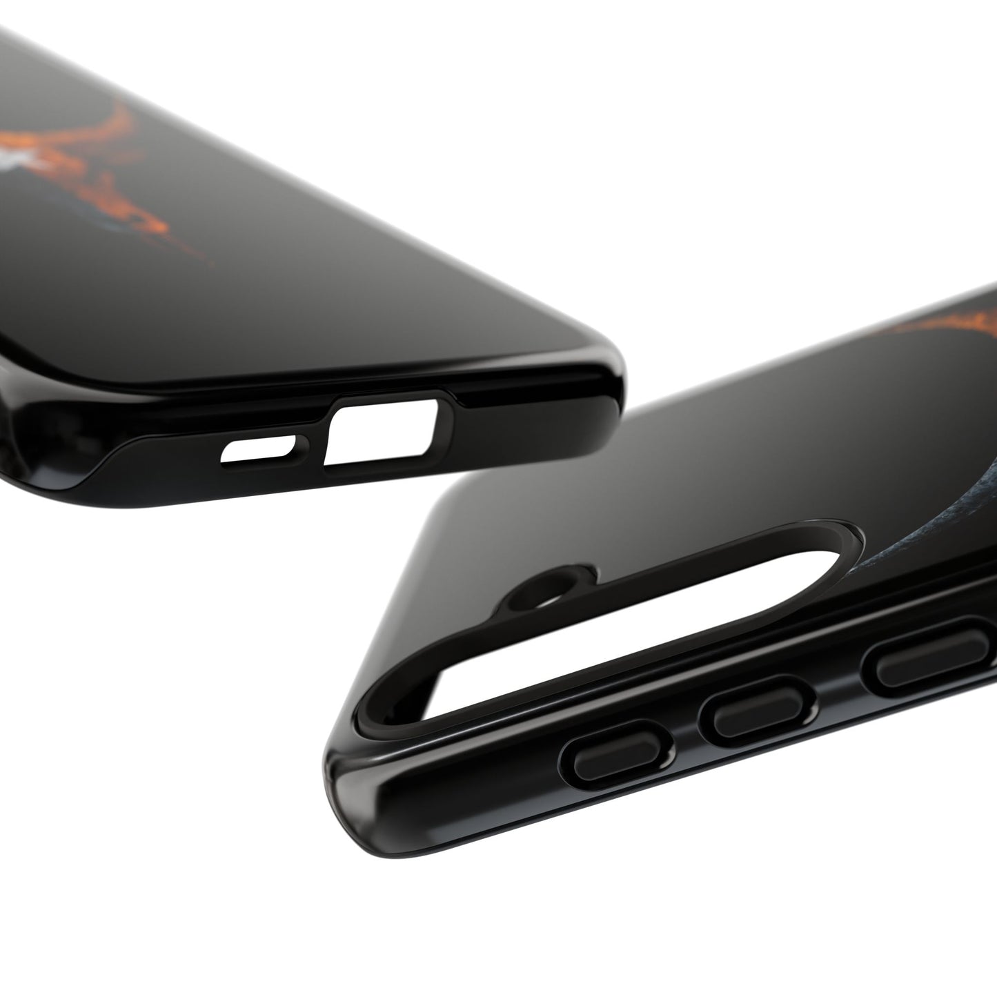 Texas Longhorn Skull Phone Case Western Cowboy Bull iPhone Samsung Cover