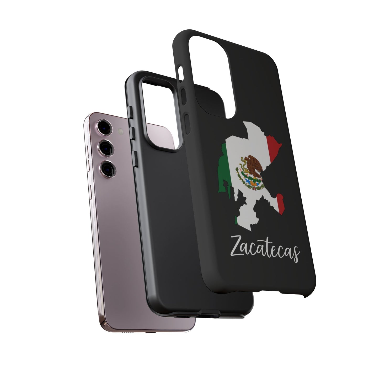 Zacatecas Mexico Flag Map Phone Case | Mexican American Pride Tough Case for iPhone & Samsung
