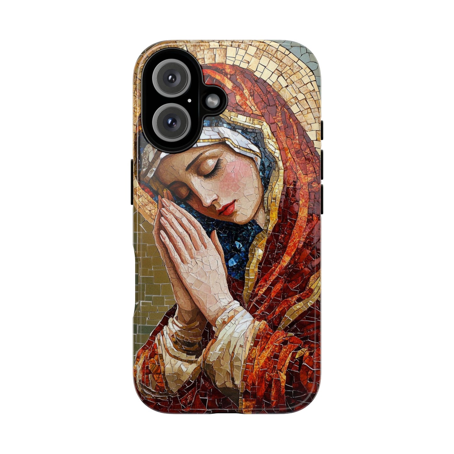 Virgin Mary Phone Case, Catholic Phone Case, Christian Aesthetic Case, Religious iPhone Case, Saint Art Case, Faith Gift