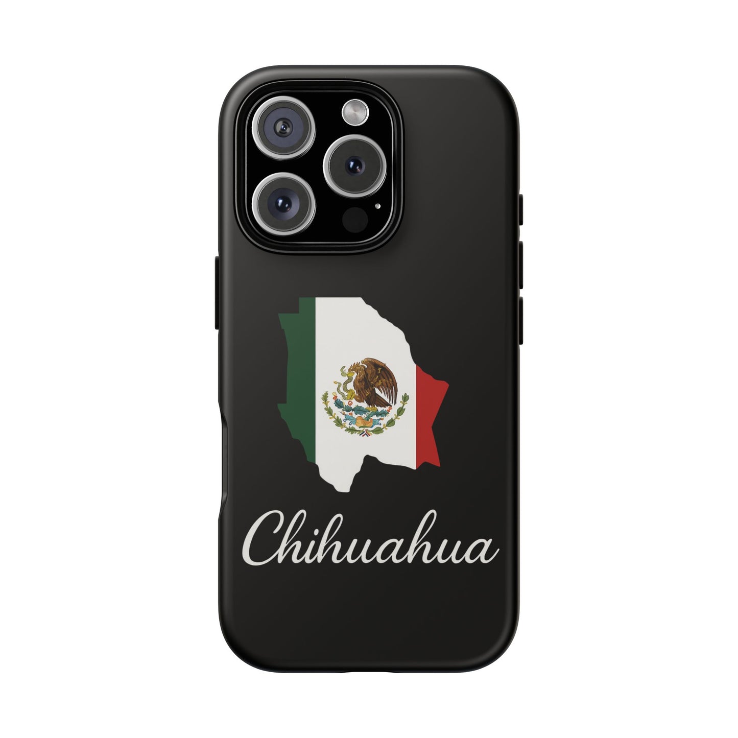 Chihuahua Mexico Flag Map Phone Case | Mexican American Pride Tough Case for iPhone & Samsung
