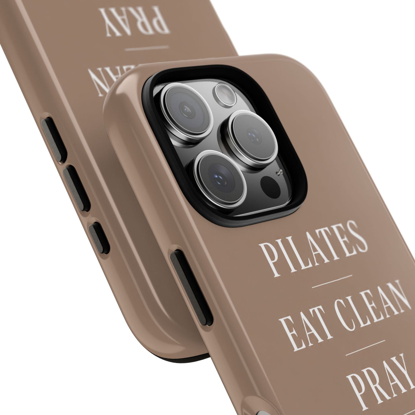 Pilates Phone Case | Eat Clean Pray Sleep Repeat Aesthetic | Wellness Girl Gift