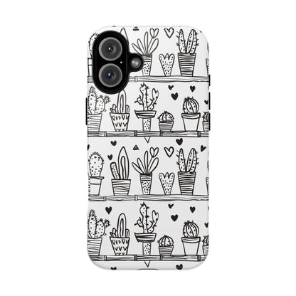 Cactus Succulent Phone Case Cute Plant Aesthetic iPhone Samsung Cover