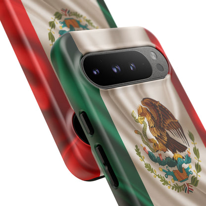 Mexico Flag Phone Case | Mexican Pride iPhone & Samsung Case | Tricolor Aesthetic Tough Protective Cover