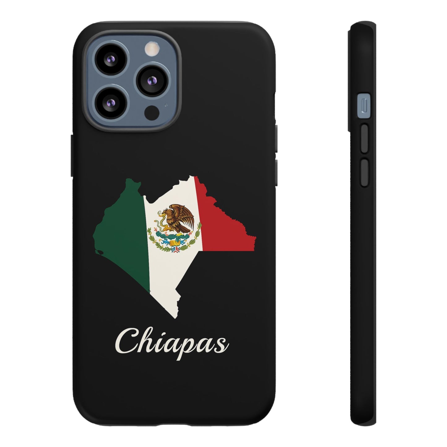 Chiapas Mexico Flag Map Phone Case | Mexican American Pride Tough Case for iPhone & Samsung