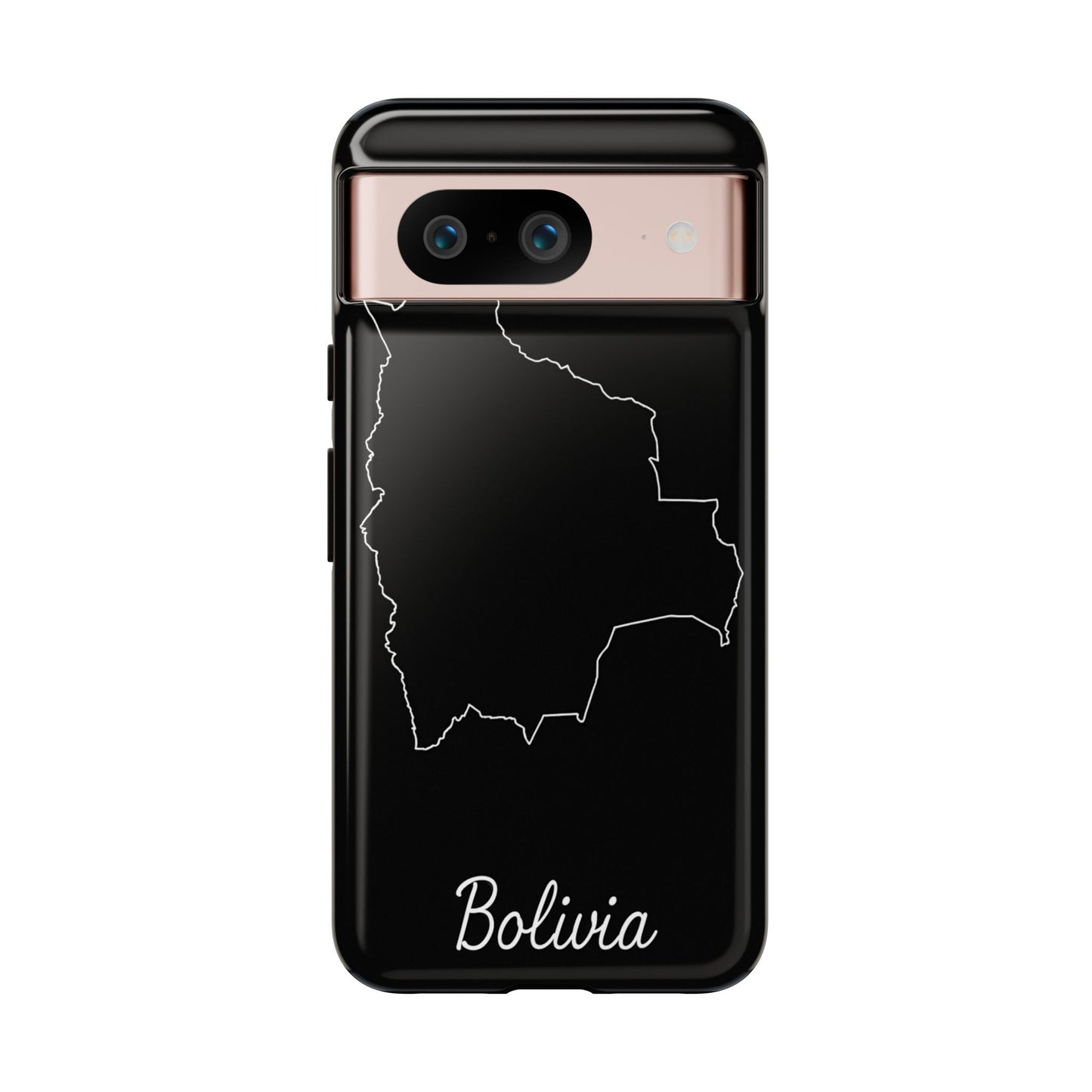 Bolivia Outline Phone Case – Minimal Country Map Tough Cover
