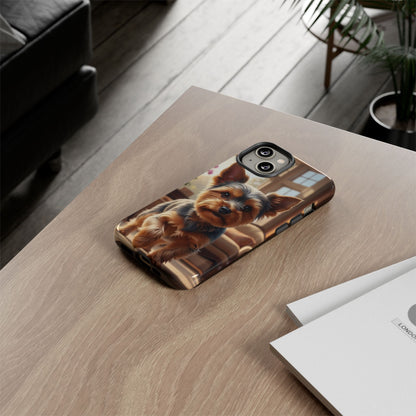 Yorkshire Terrier Phone Case – Cute Yorkie Puppy Tough Case (iPhone, Samsung, Pixel)