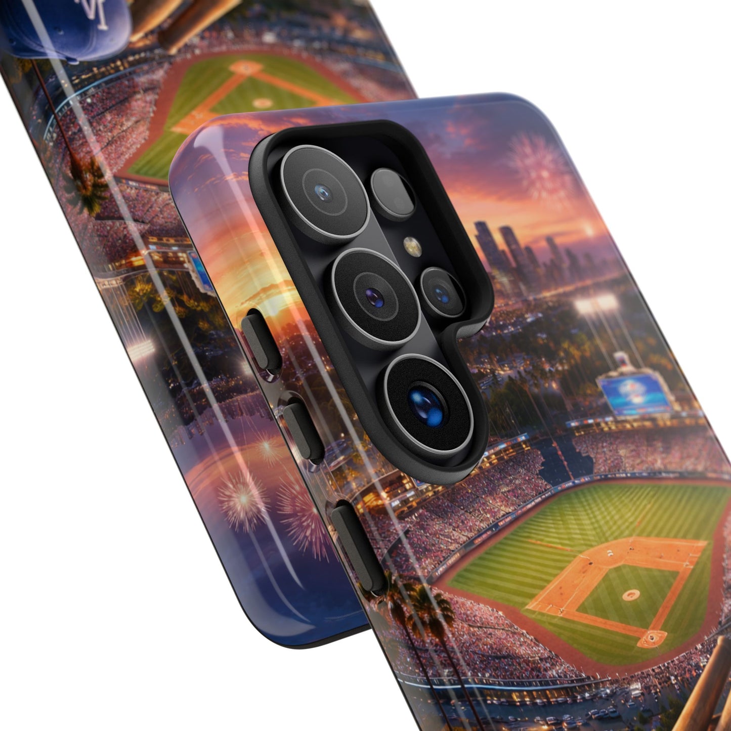 Baseball Sunset Stadium Phone Case LA Game Day Sports Aesthetic Case