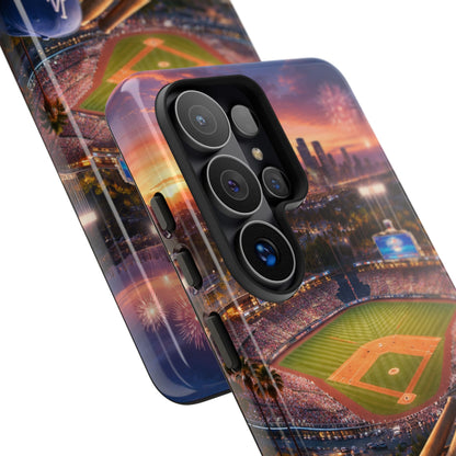 Baseball Sunset Stadium Phone Case LA Game Day Sports Aesthetic Case