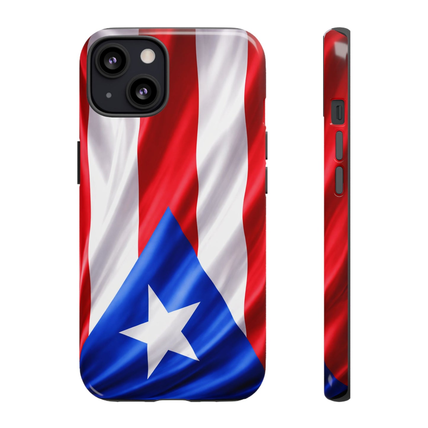 Puerto Rico Flag Phone Case | Boricua Pride Tough Case | Puerto Rican Flag Protective Cover for iPhone & Samsung