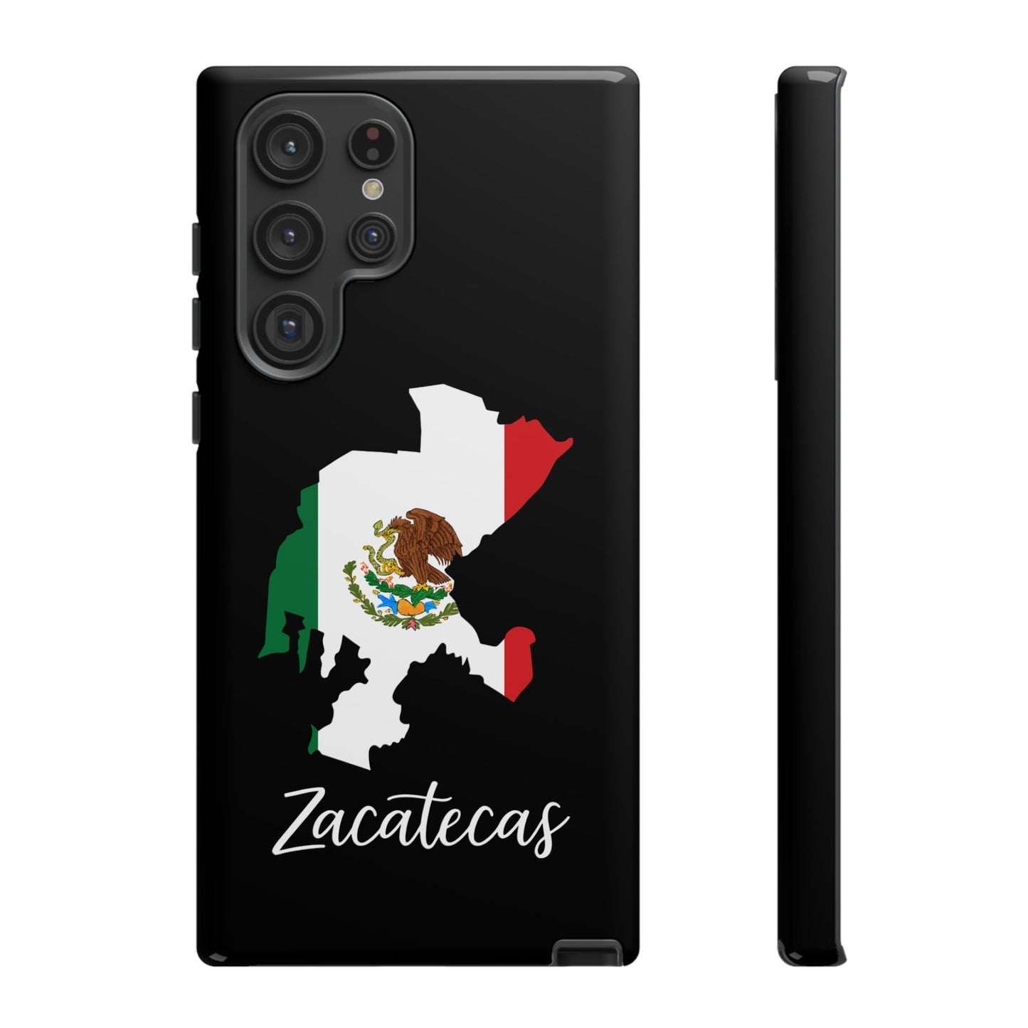 Zacatecas Mexico Flag Map Phone Case | Mexican American Pride Tough Case for iPhone & Samsung