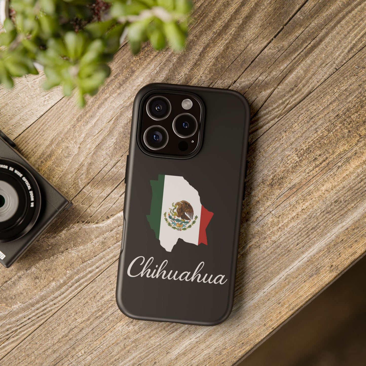 Chihuahua Mexico Flag Map Phone Case | Mexican American Pride Tough Case for iPhone & Samsung