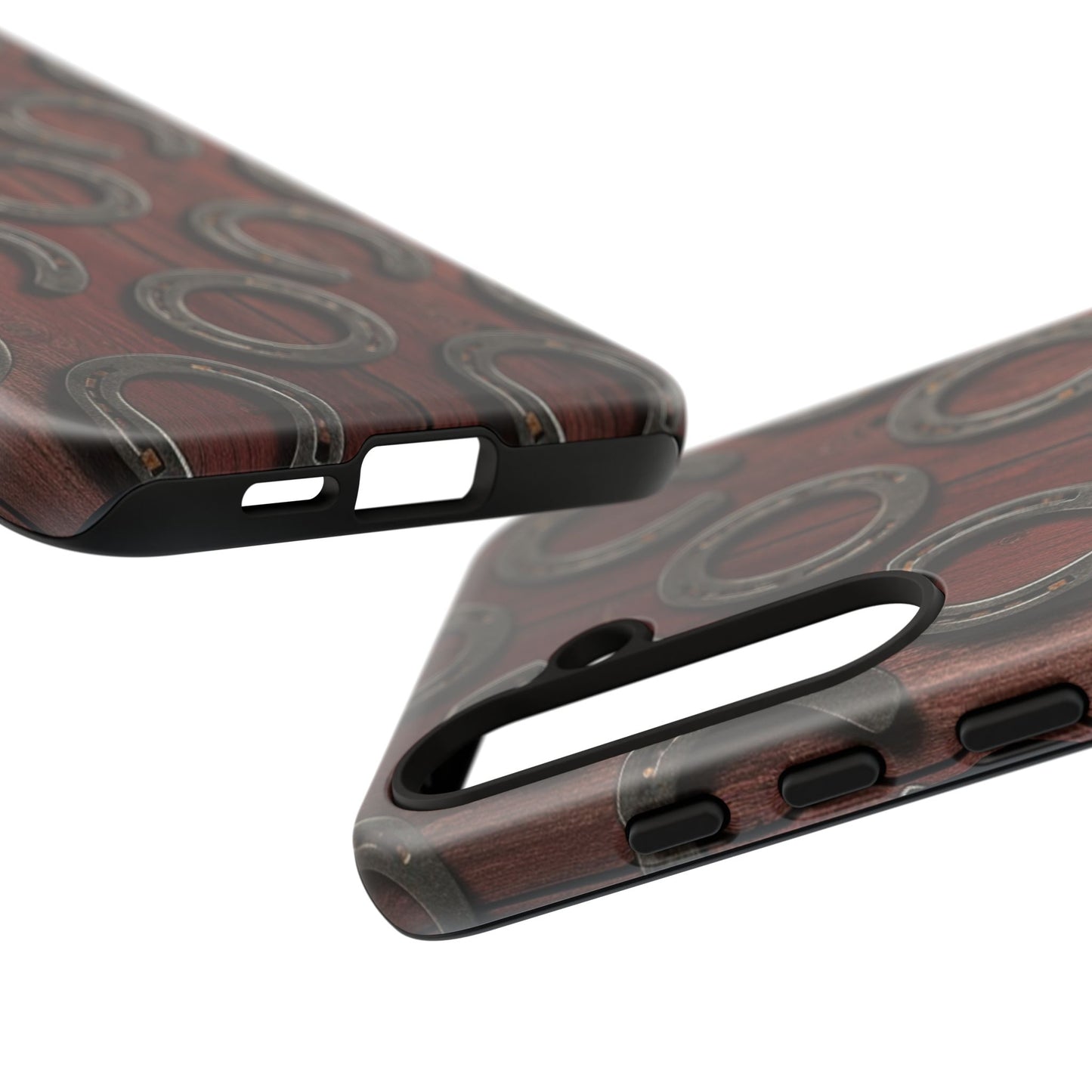 Rustic Horseshoe Western Phone Case – Cowboy Country Ranch Tough Case