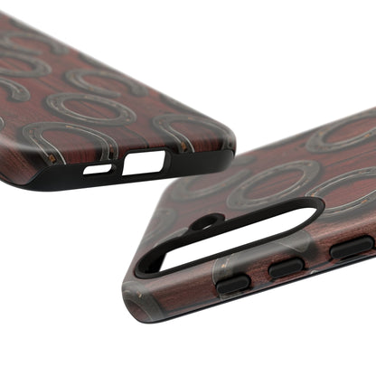 Rustic Horseshoe Western Phone Case – Cowboy Country Ranch Tough Case