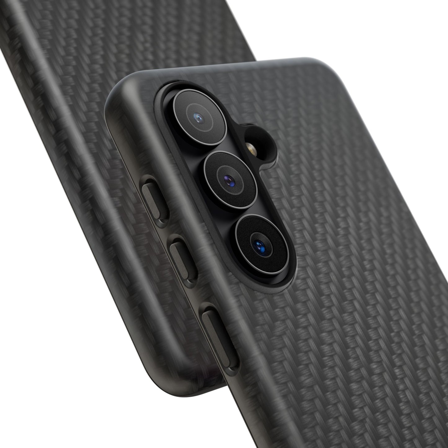 Carbon Fiber Inspired Phone Case – Rugged Slim Protective Tech Case for iPhone & Samsung