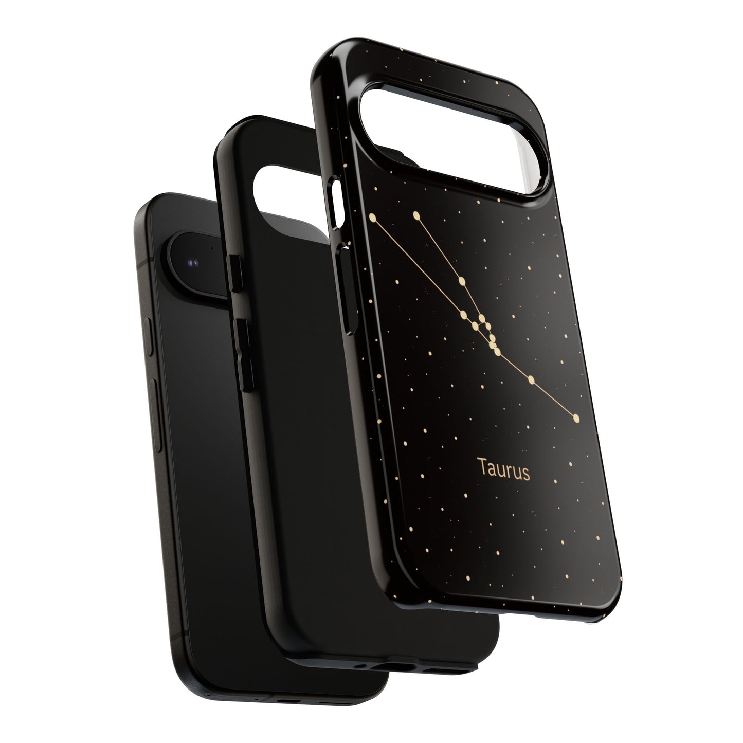 Taurus Zodiac Constellation Phone Case – Luxe Gold Celestial Cover