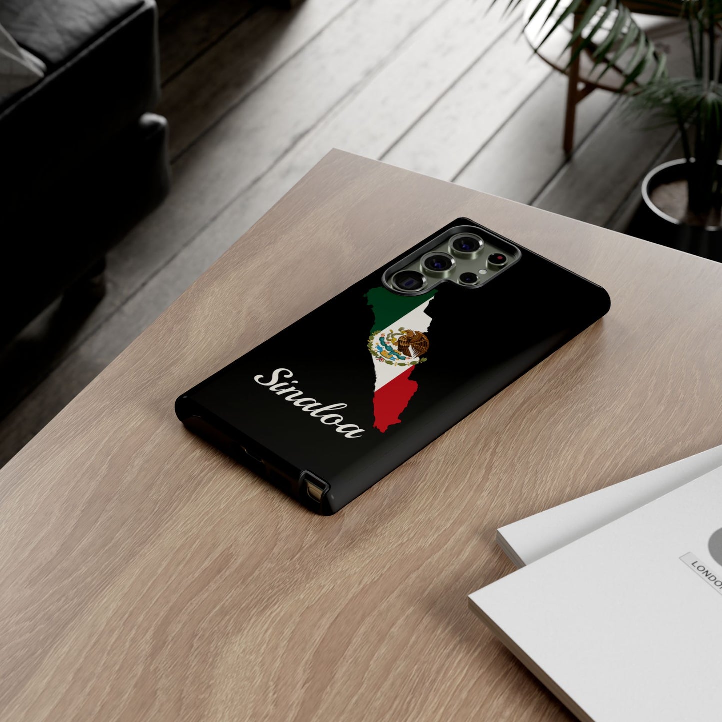 Sinaloa Mexico Flag Map Phone Case | Mexican American Pride Tough Case for iPhone & Samsung