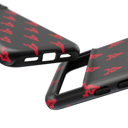 Mazatlán Bull Phone Case – Black Red Streetwear Tough Shockproof Cover