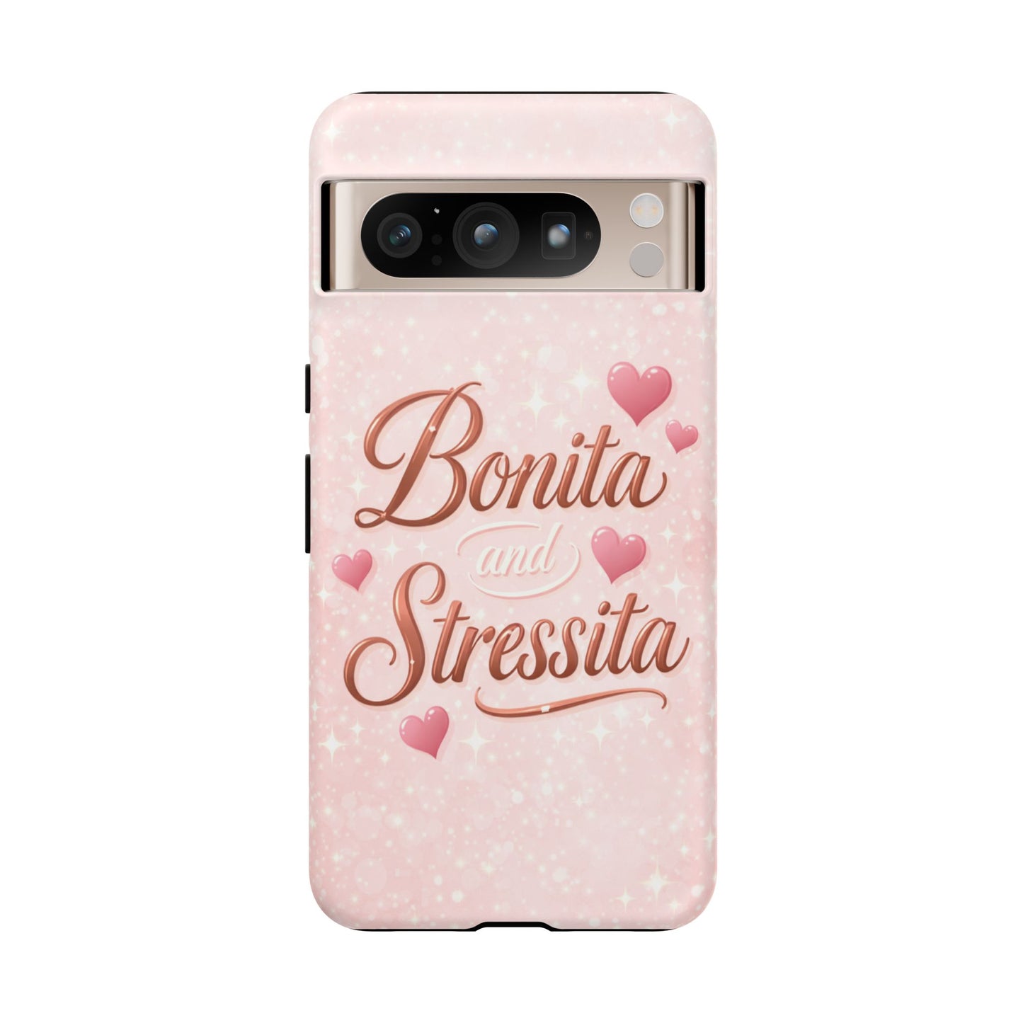 Bonita Stressita Phone Case Cute Latina Aesthetic Pink Coquette Case