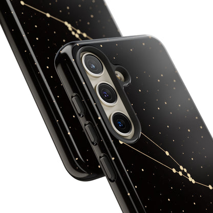 Taurus Zodiac Constellation Phone Case – Luxe Gold Celestial Cover