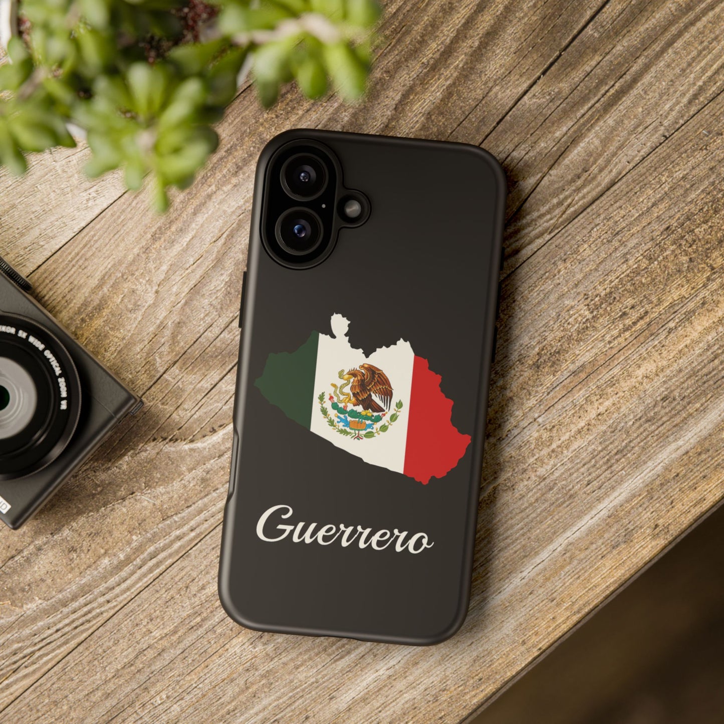 Guerrero Mexico Flag Map Phone Case | Mexican American Pride Tough Case for iPhone & Samsung