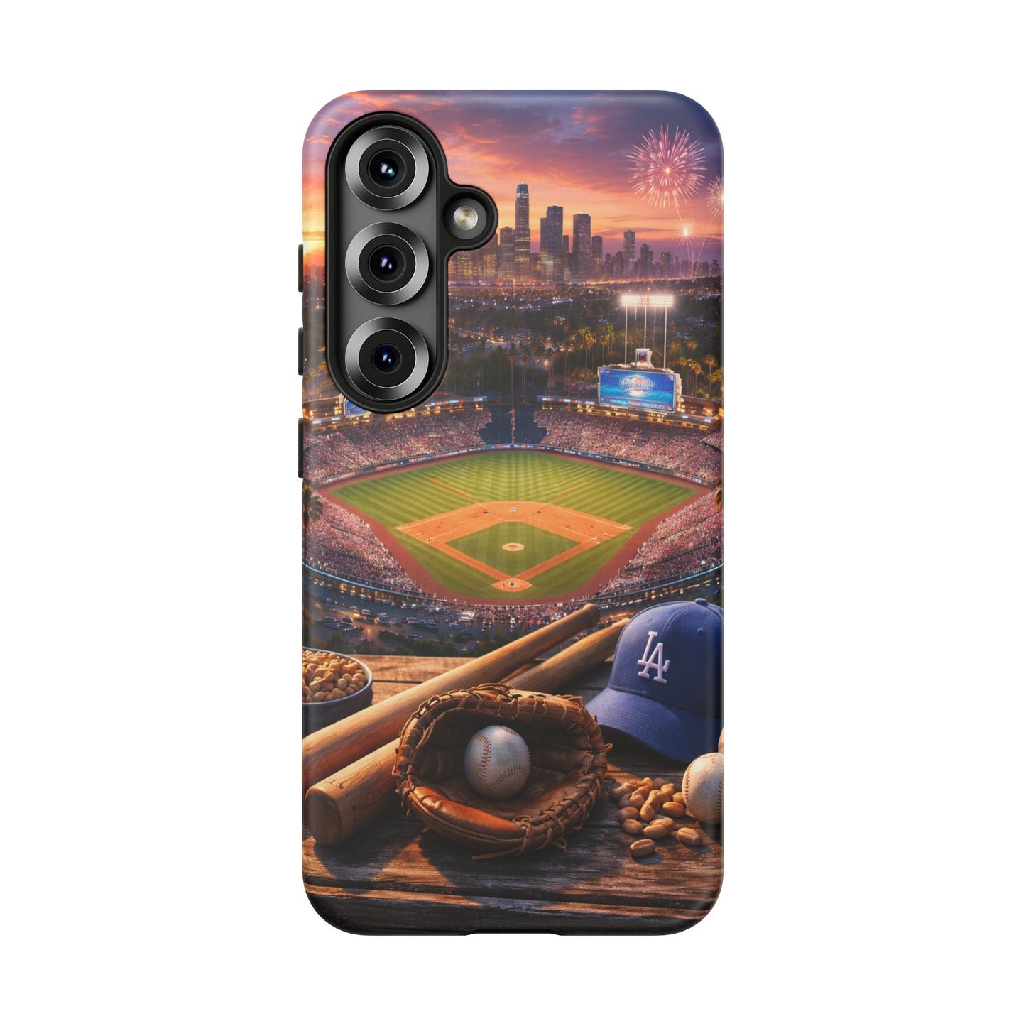 Baseball Sunset Stadium Phone Case LA Game Day Sports Aesthetic Case