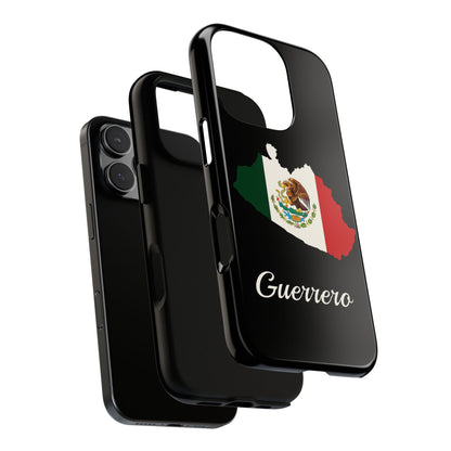 Guerrero Mexico Flag Map Phone Case | Mexican American Pride Tough Case for iPhone & Samsung