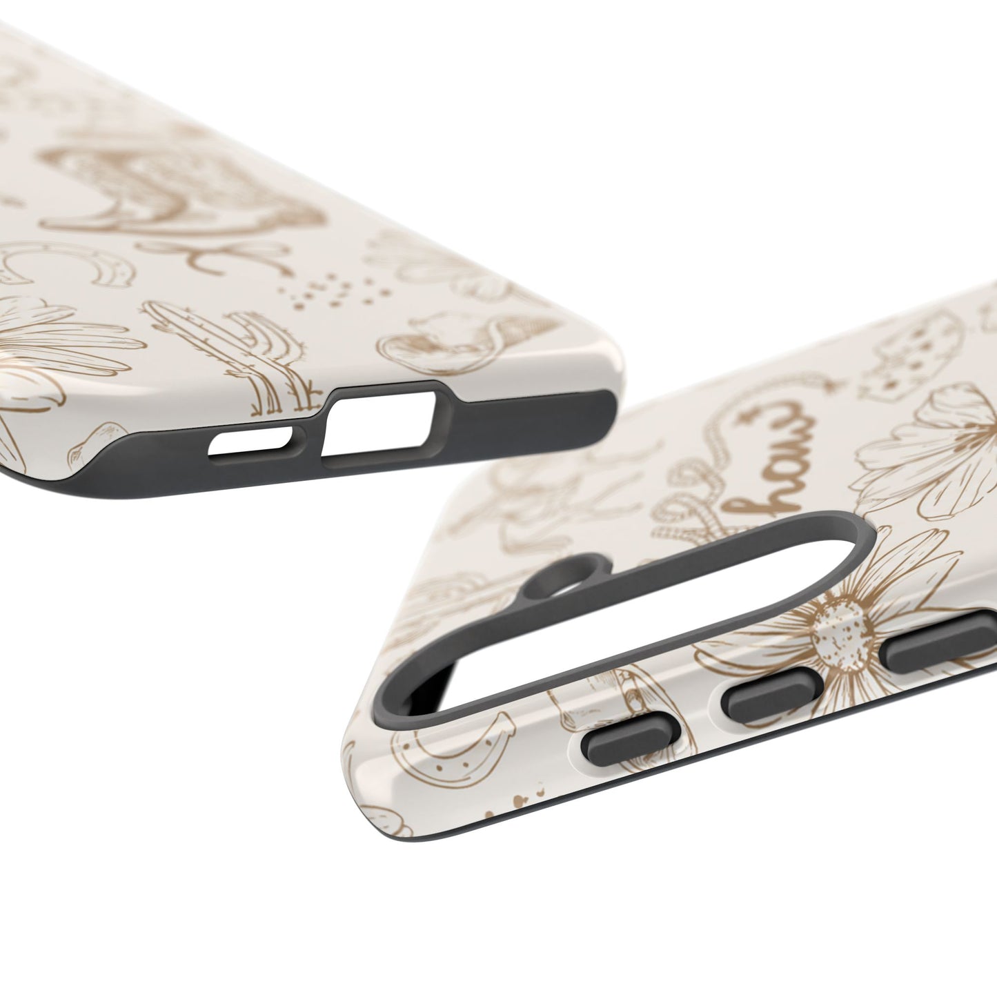 Western Cowgirl Phone Case for iPhone Samsung Galaxy Pixel Tough Case