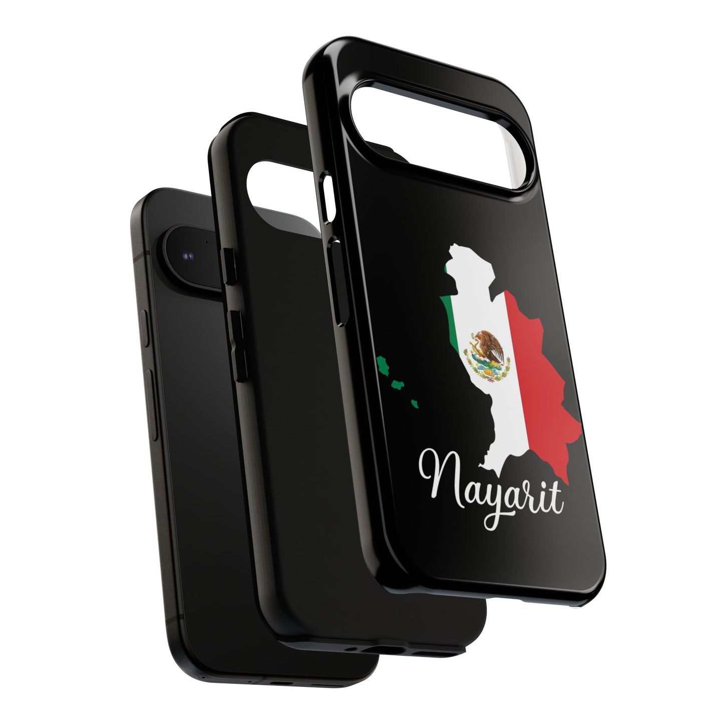 Nayarit Mexico Flag Map Phone Case | Mexican American Pride Tough Case for iPhone & Samsung