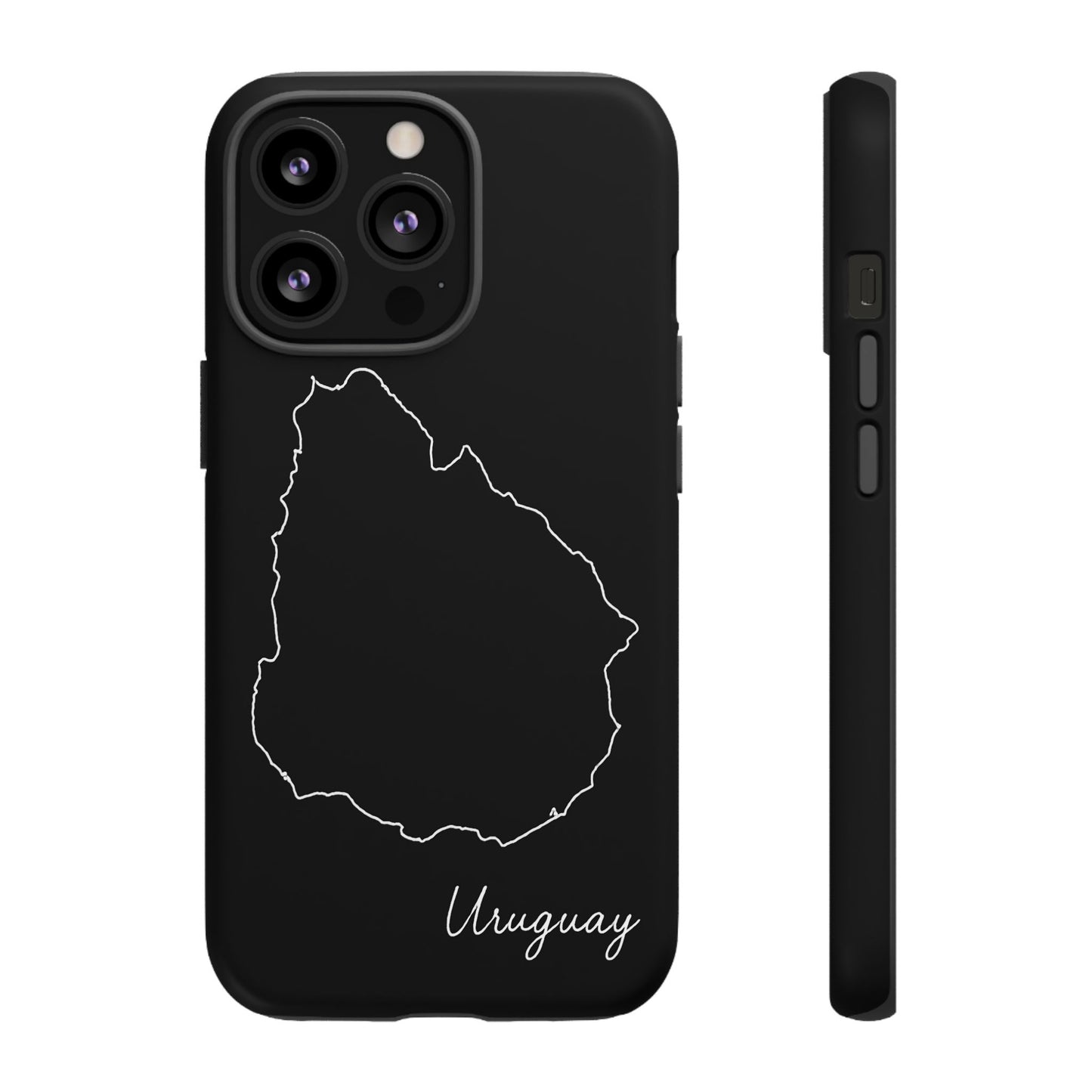 Uruguay Outline Phone Case – Minimal Country Map Tough Case (iPhone, Samsung, Pixel)