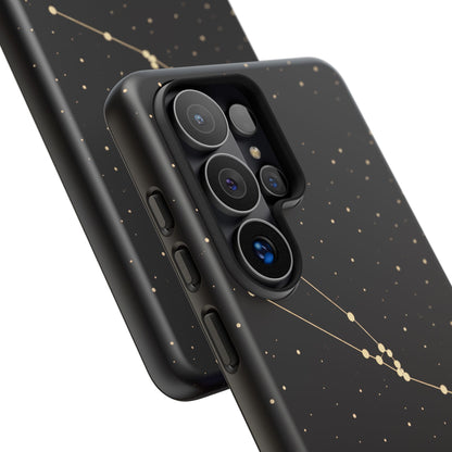Taurus Zodiac Constellation Phone Case – Luxe Gold Celestial Cover