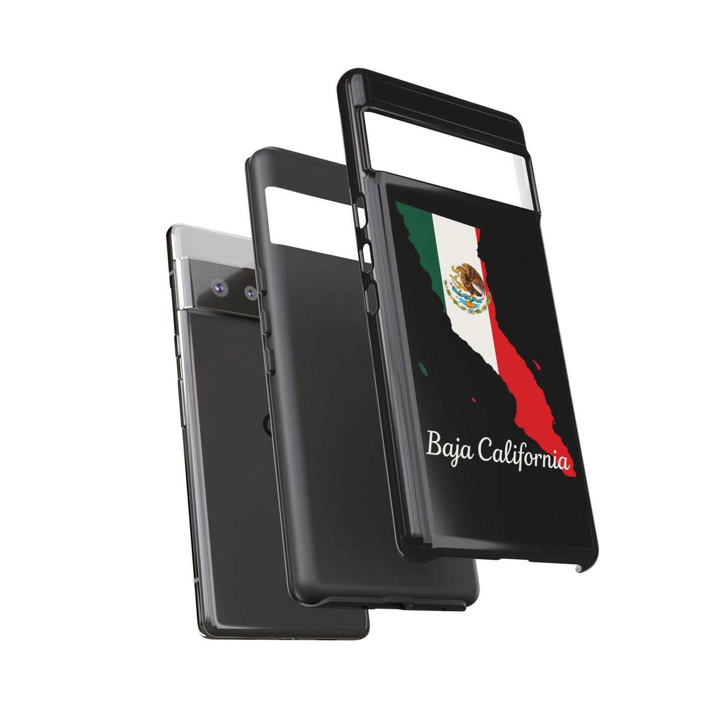 Baja California Mexico Flag Map Phone Case | Mexican American Pride Tough Case for iPhone & Samsung
