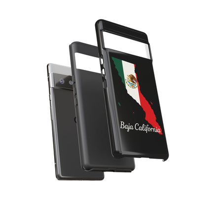 Baja California Mexico Flag Map Phone Case | Mexican American Pride Tough Case for iPhone & Samsung