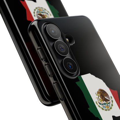 Chihuahua Mexico Flag Map Phone Case | Mexican American Pride Tough Case for iPhone & Samsung