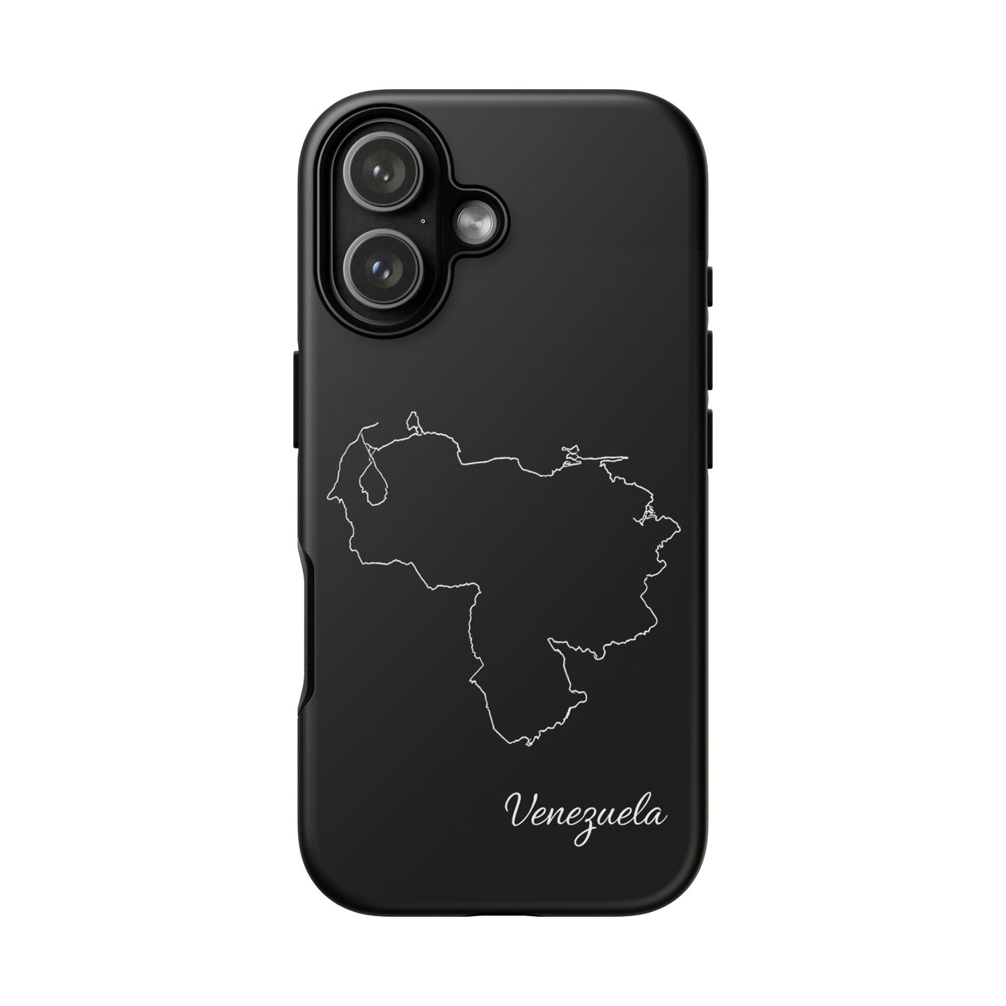 Venezuela Outline Phone Case – Minimal Country Map Tough Case (iPhone, Samsung, Pixel)