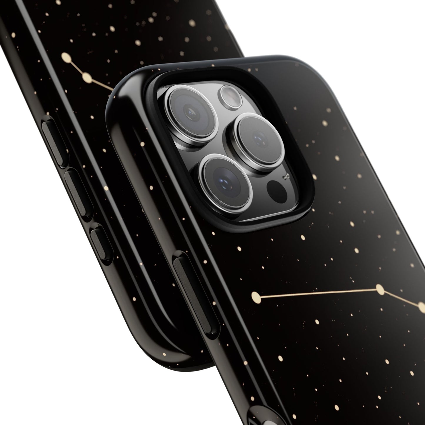 Aries Zodiac Constellation Phone Case – Luxe Gold Celestial Cover